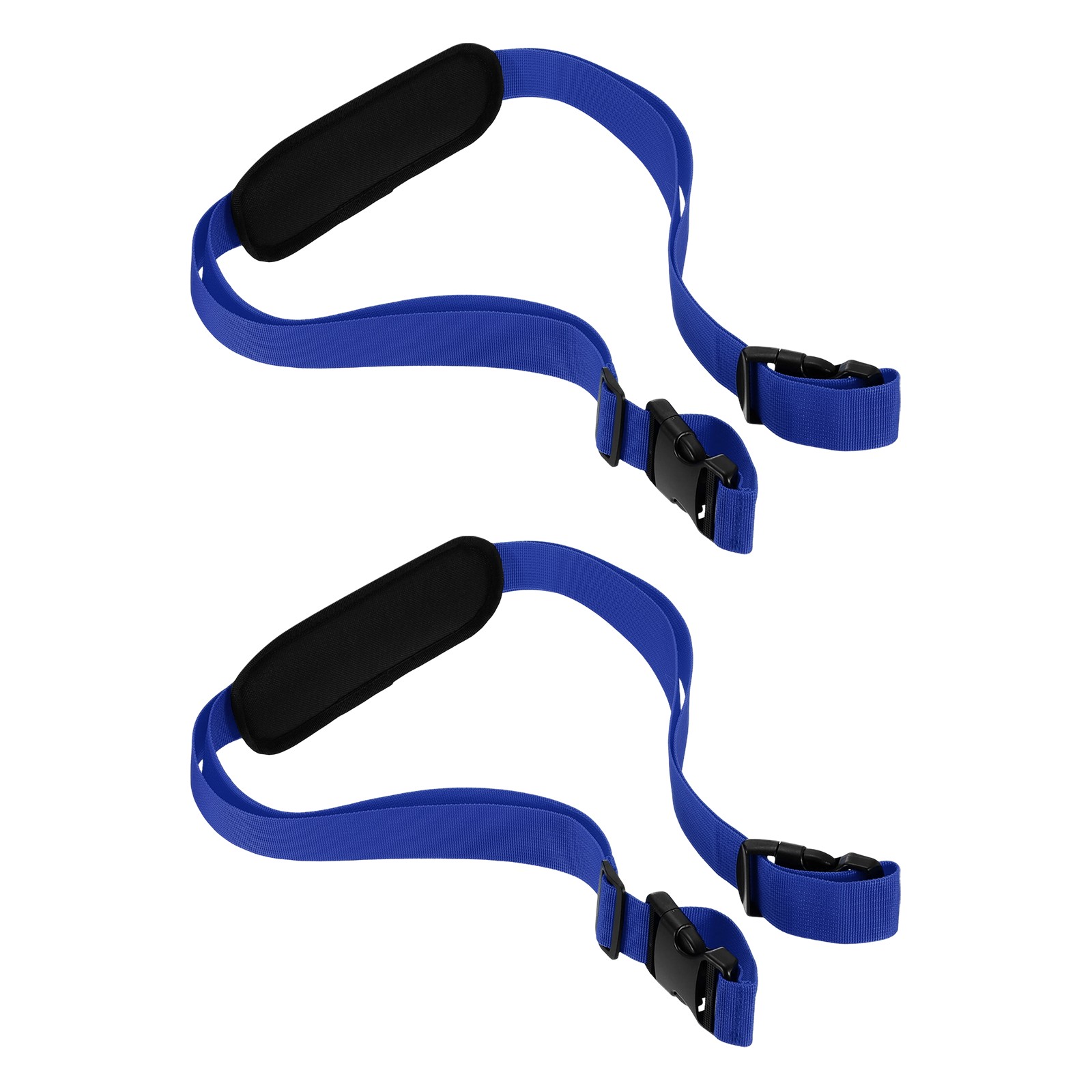 Adjustable Beach Chair Carry Straps, Shoulder Straps, 2 Pack & Blue