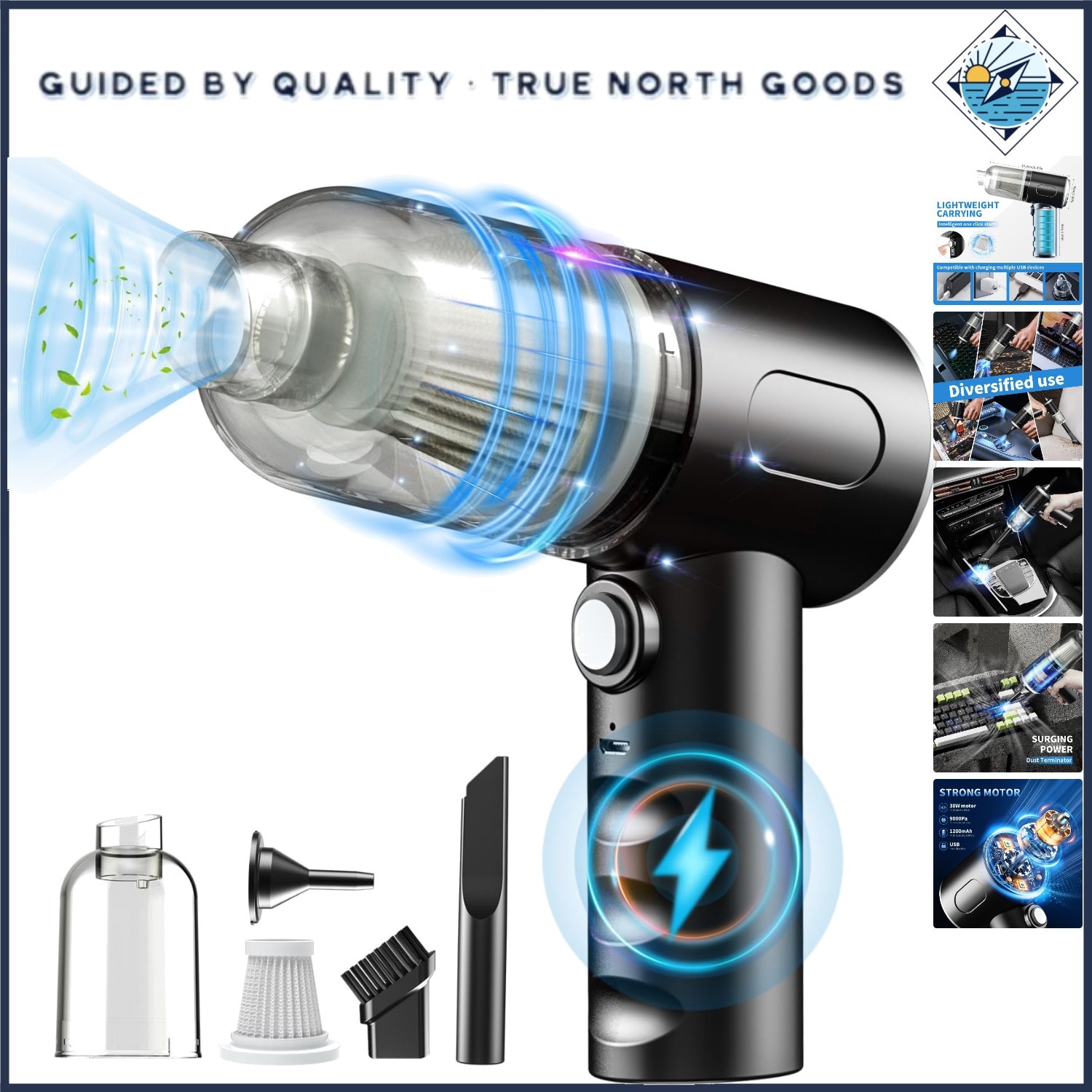 Eco-Friendly Electric Air Duster: Portable Solution for Electronics & Surfaces