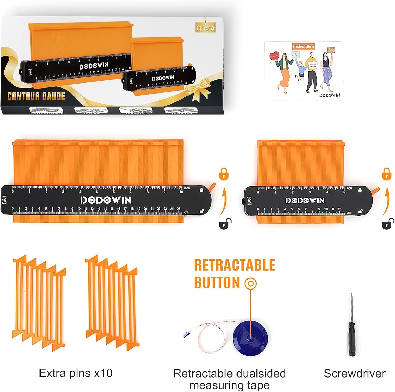 Dodowin countour guage duplicator