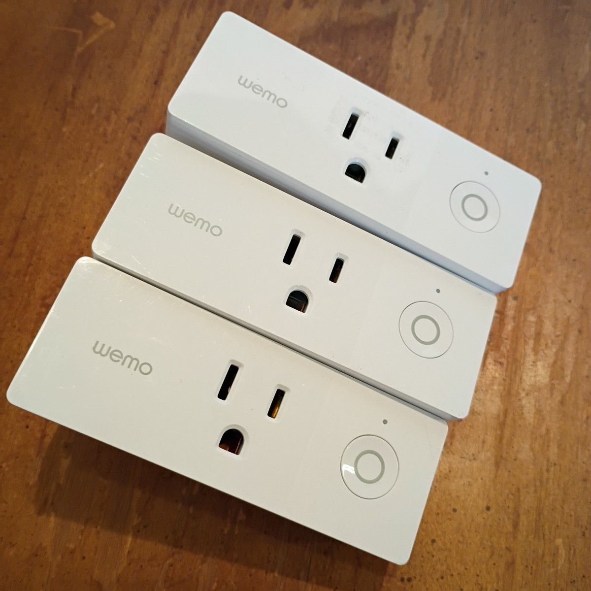 Wemo Mini Smart Outlet Plug Wi-Fi Enabled, White, F7C063, Pack of 3