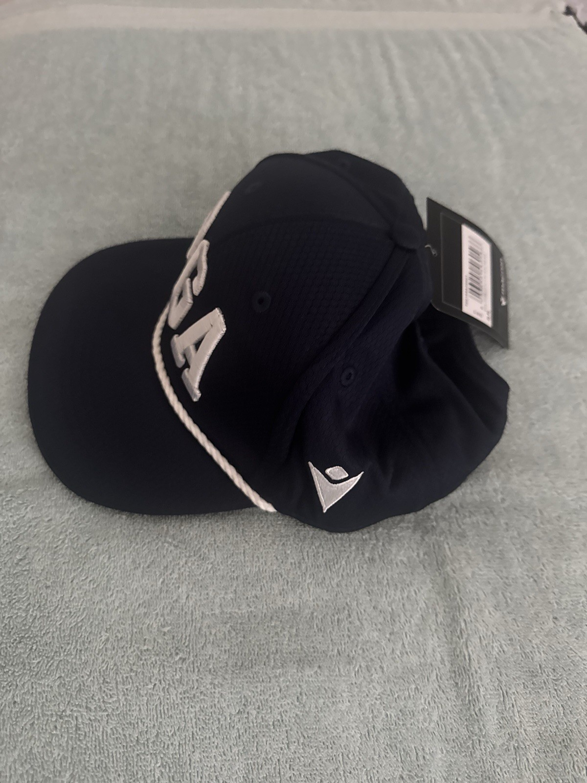 PGA Junior League Rope Hat Navy White SnapBack NWT
