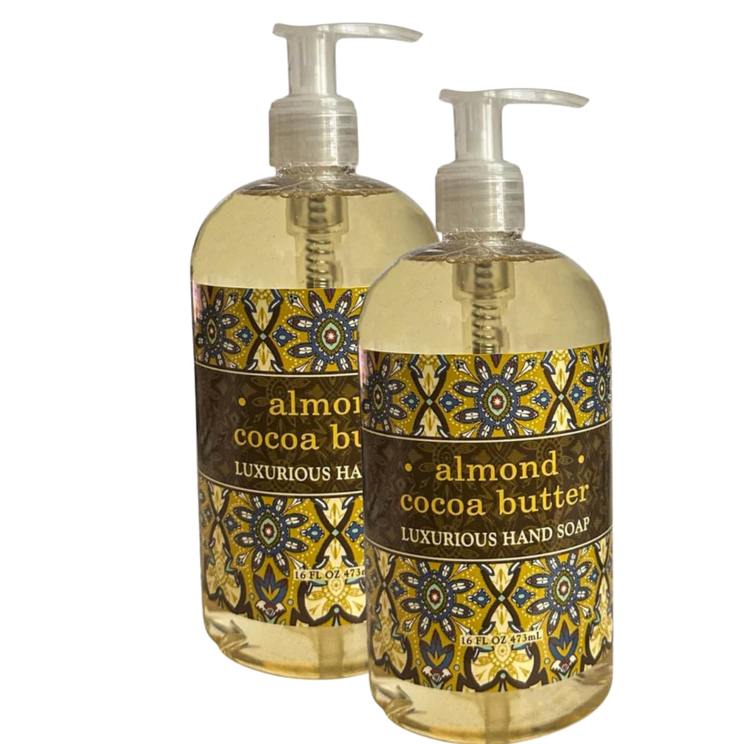 Greenwich Bay | Almond Cocoa Butter | Luxurious Hand Soap, 16oz | 2-Pack