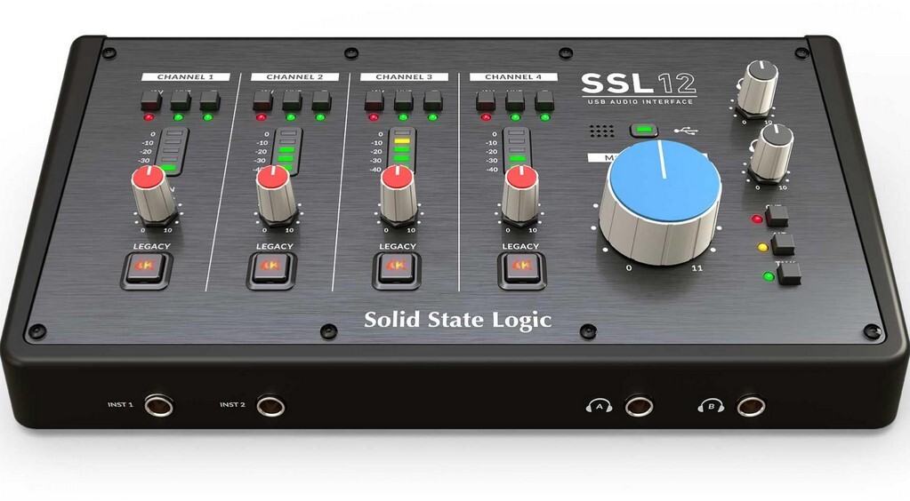 Solid State Logic SSL-12 12-in/8-out USB Audio Interface