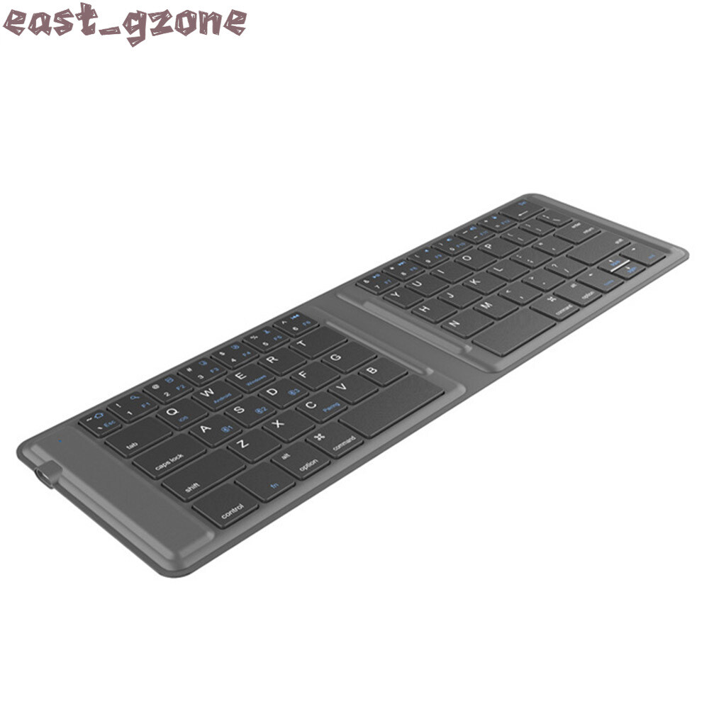 Bluetooth Wireless mute Foldable Portable Keyboard for Windows IOS Tablet iPad