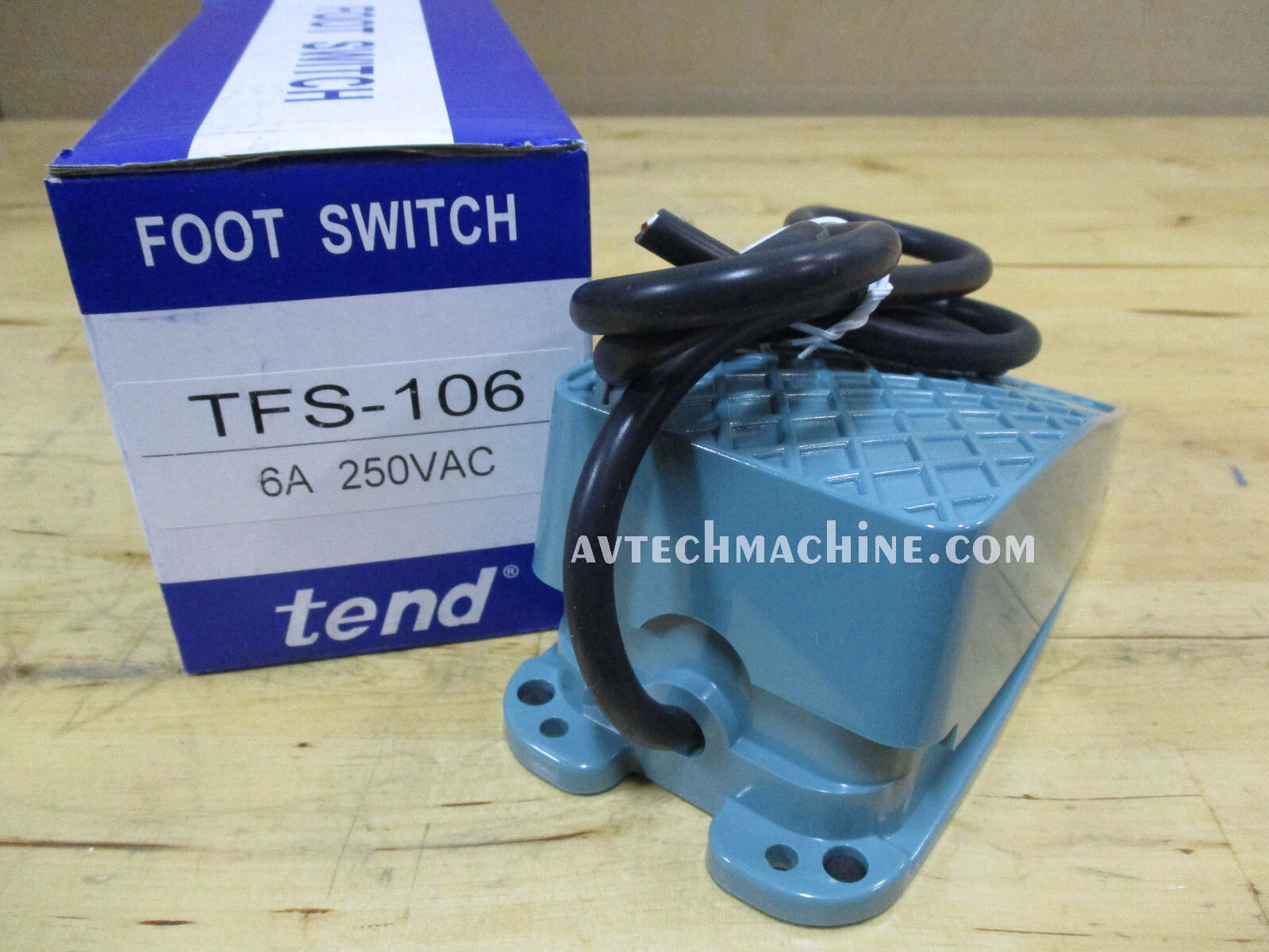 TFS-106 Tend Foot Pedal Switch Standard Type Alternate Action