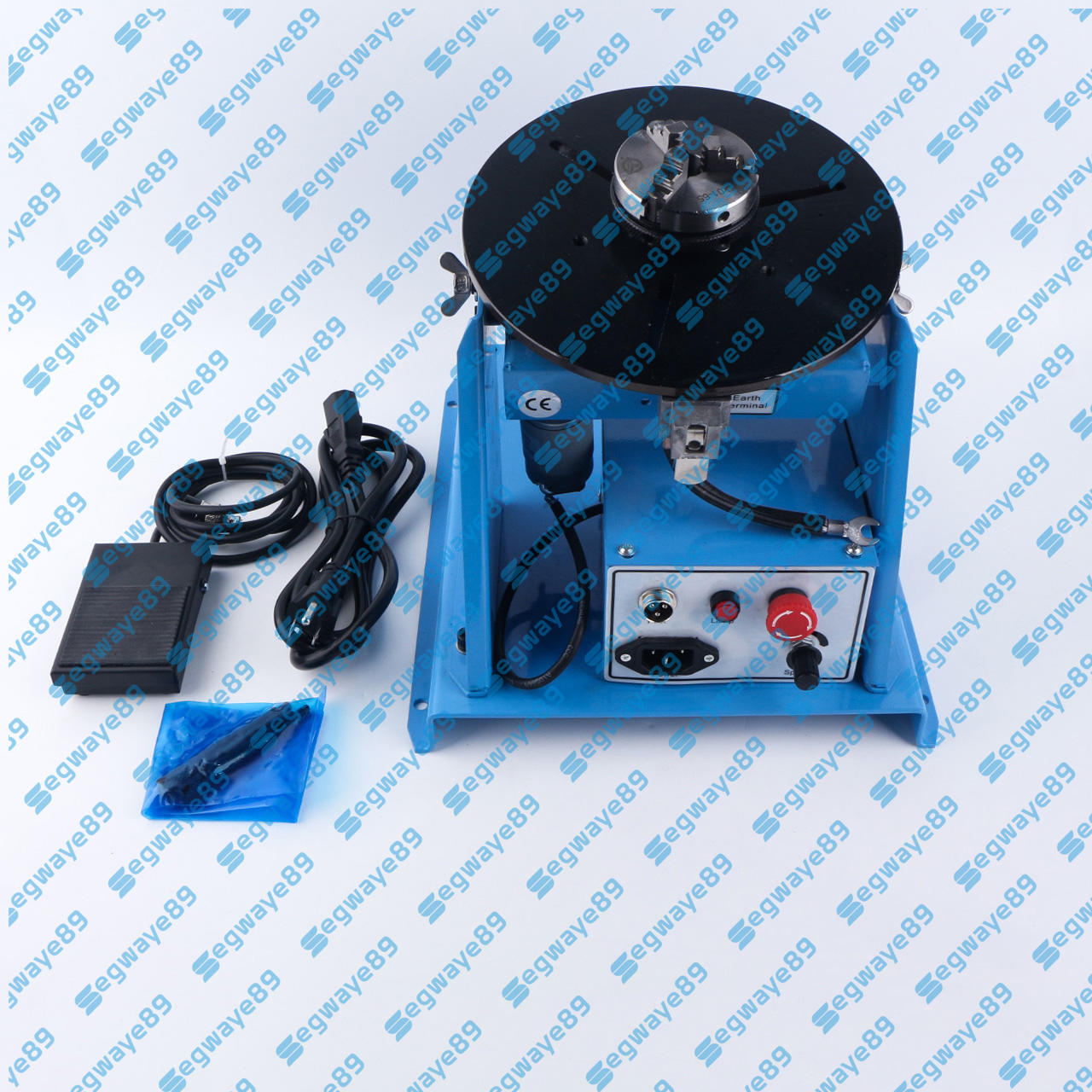 1PC 1-12RPM 10KG Light Duty Welding Turntable Positioner with 65mm Chuck HD-10