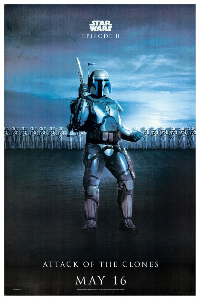 STAR WARS ATTACK OF THE CLONES #7 - 11'"X17" - 12"X18"  BUY ANY 2 GET ANY 1 FREE