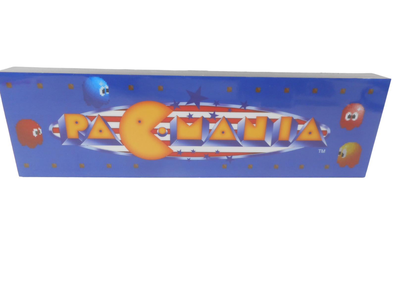 Arcade1Up - Bandai Namco Pac-Mania Legacy Edition -Front Sign with Speakers ONLY