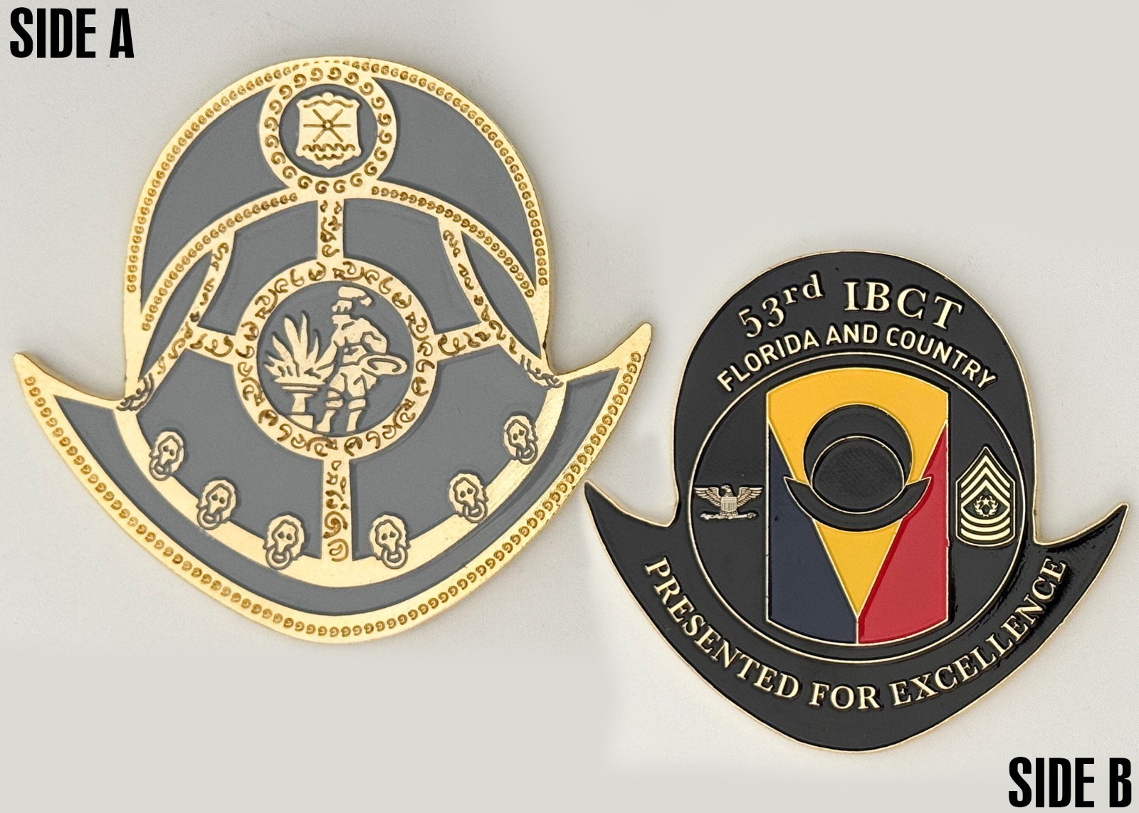 53rd IBCT "Florida and Country" Challenge Coin 2#11