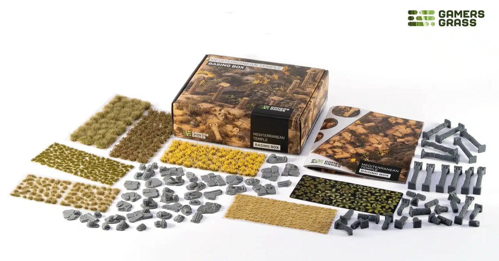 Gamers Grass: Mediterranean Temple Basing Box GGR GGSB-MTBB