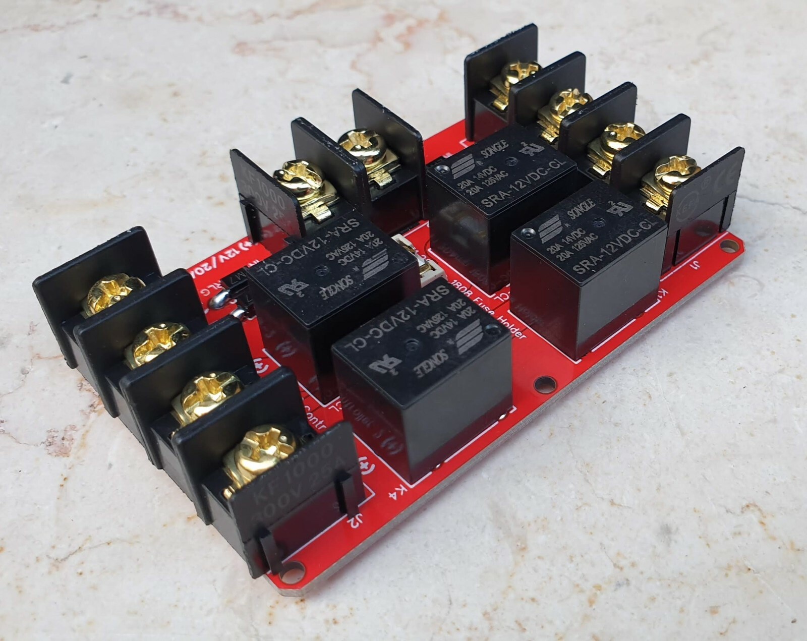 12V 20A Dual Channel Relay Module Solar PV Panel Sun Tracking Control Board DIY