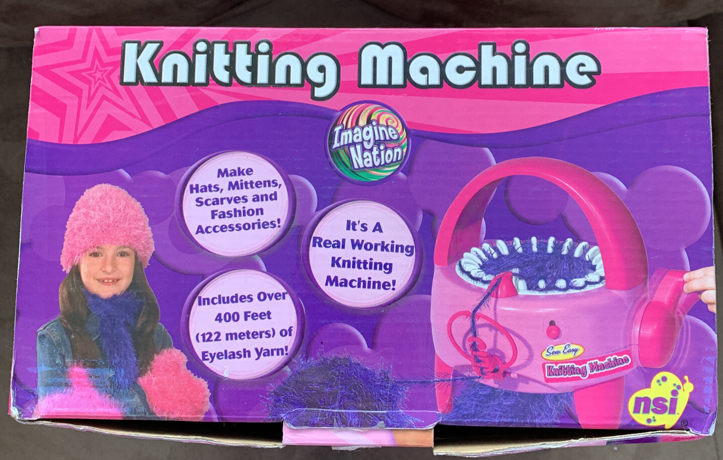 Sew Easy Knitting Machine, Imagine Nation, Working Knitting Machine CREATIVE FUN