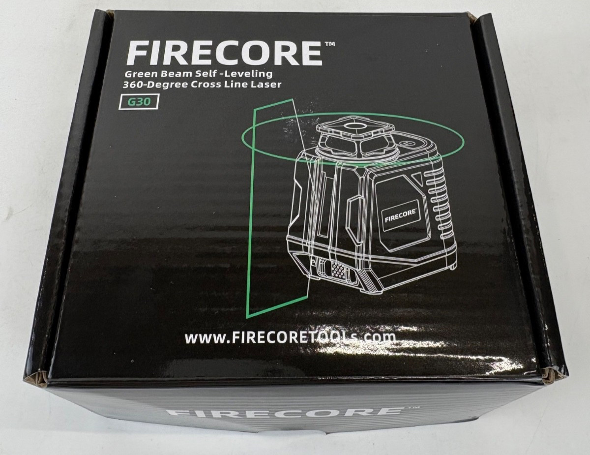 Laser Level with Tripod, Firecore 360° Self Leveling Laser Level with Pulse Mode