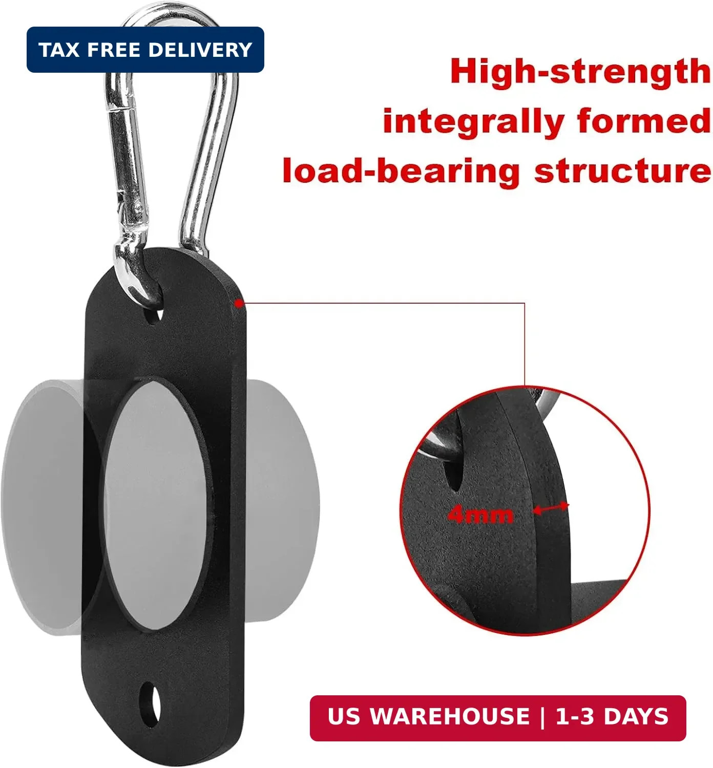 Landmine Eyelet Attachment,T-Bar Row Platform Post Insert Landmine Attachment Fi