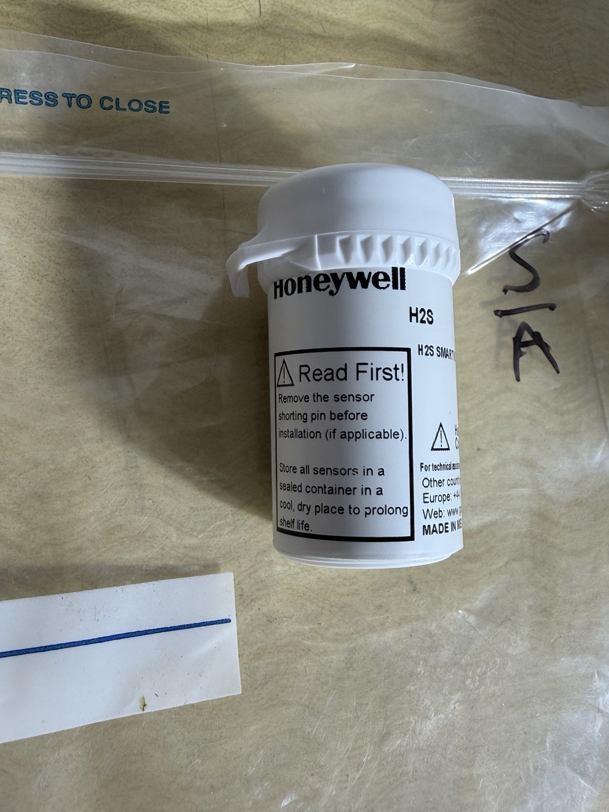 Honeywell H2S Smart III Sensor  54-54-02 - Sealed