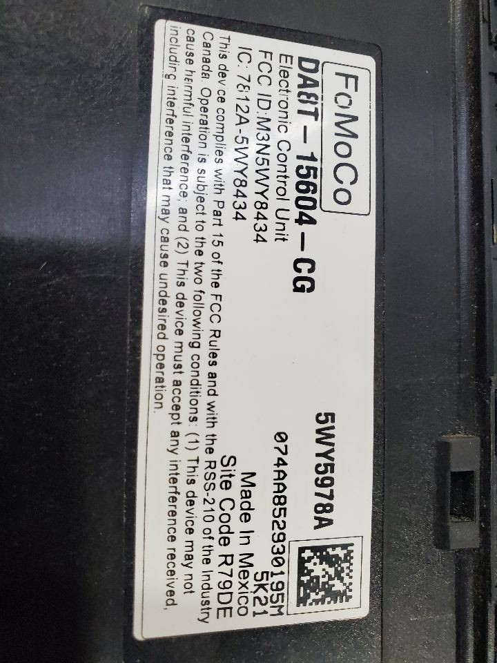 2009 2014 Ford Flex OEM Smart Junction Box Control Module Computer da8t-15604-cg