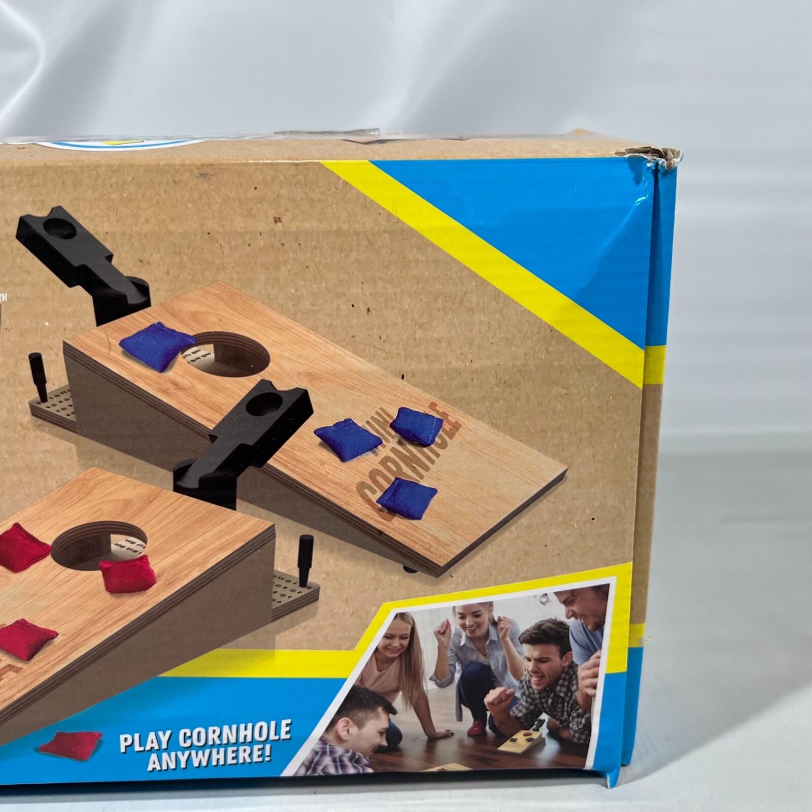 Buffalo Board Games Mini Tabletop Cornhole NEW OPEN BOX