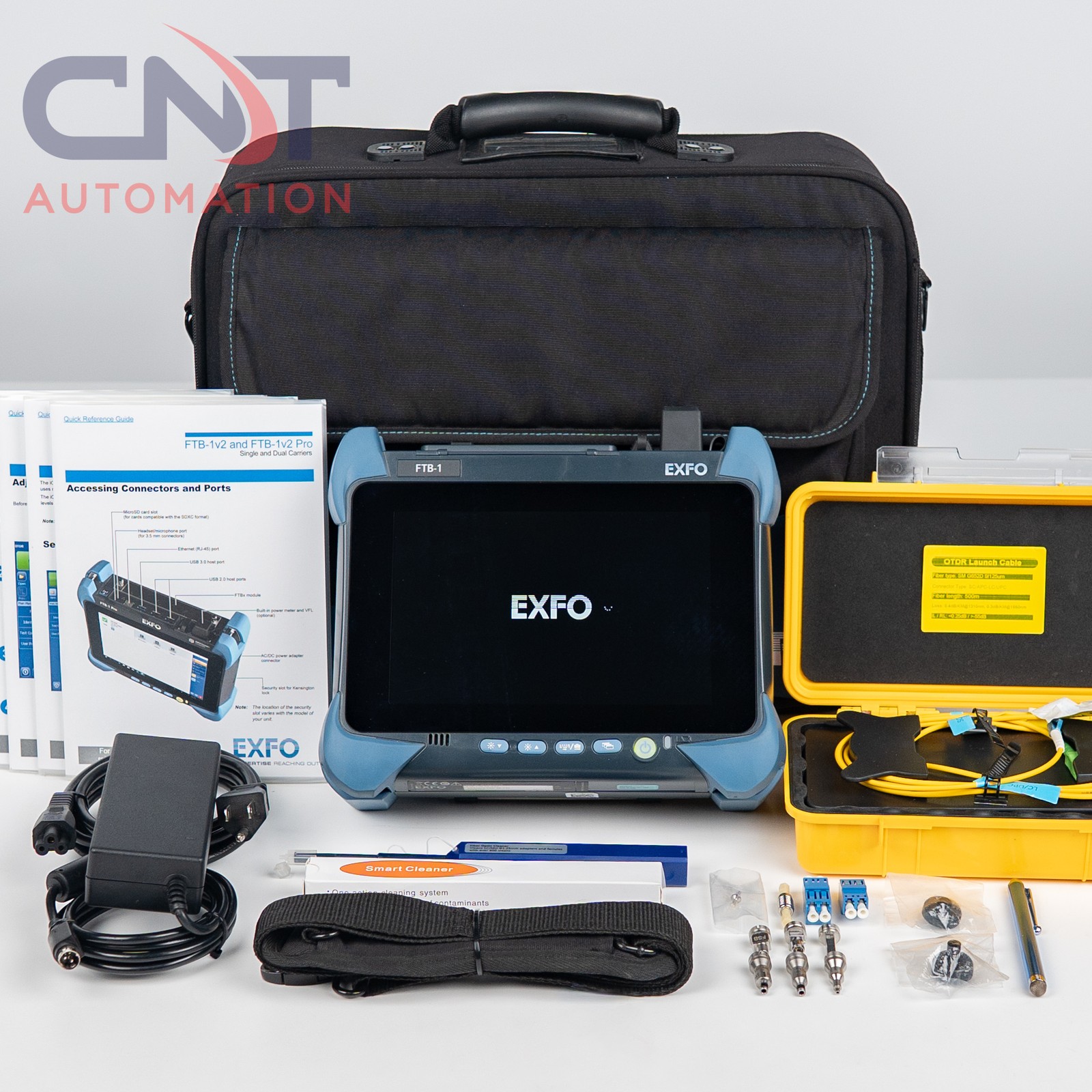 EXFO FTB-1 v2 OTDR w/ FTBx-730C SM1-EA IOLM & FTBx-945 SM1-EA OLTS 1310/1550 nm