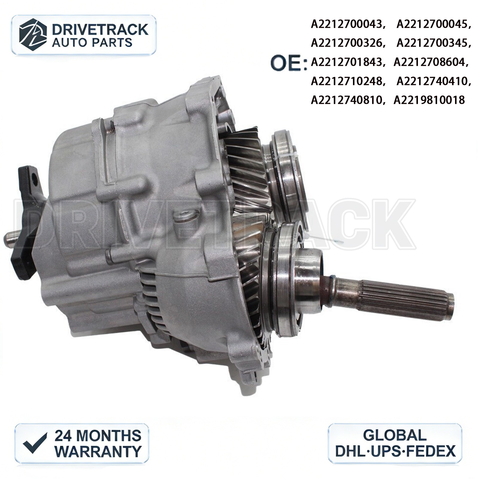 For 07-16 w204 w212 w218 w221 w216 MERCEDES S550 AWD 4MATIC TRANSFER CASE 722.96