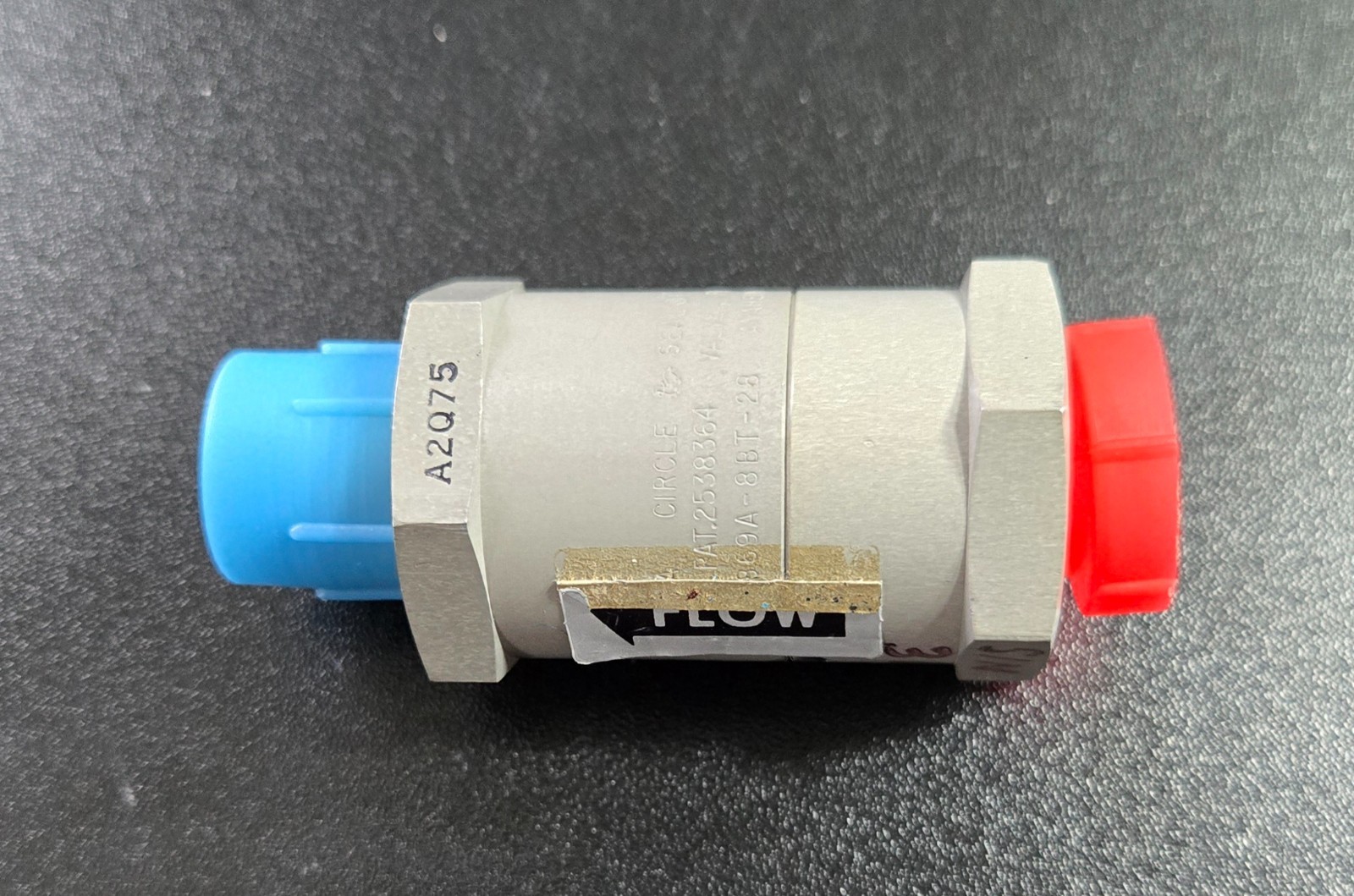 A2Q75 Circle Seal Valve Fuel Check  869A-8BT-28   600 PSI