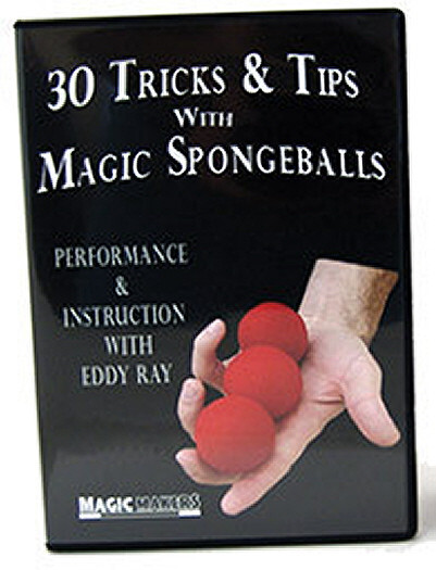 30 TRICKS & TIPS WITH SPONGE BALLS DVD  - BRAND NEW SEALED