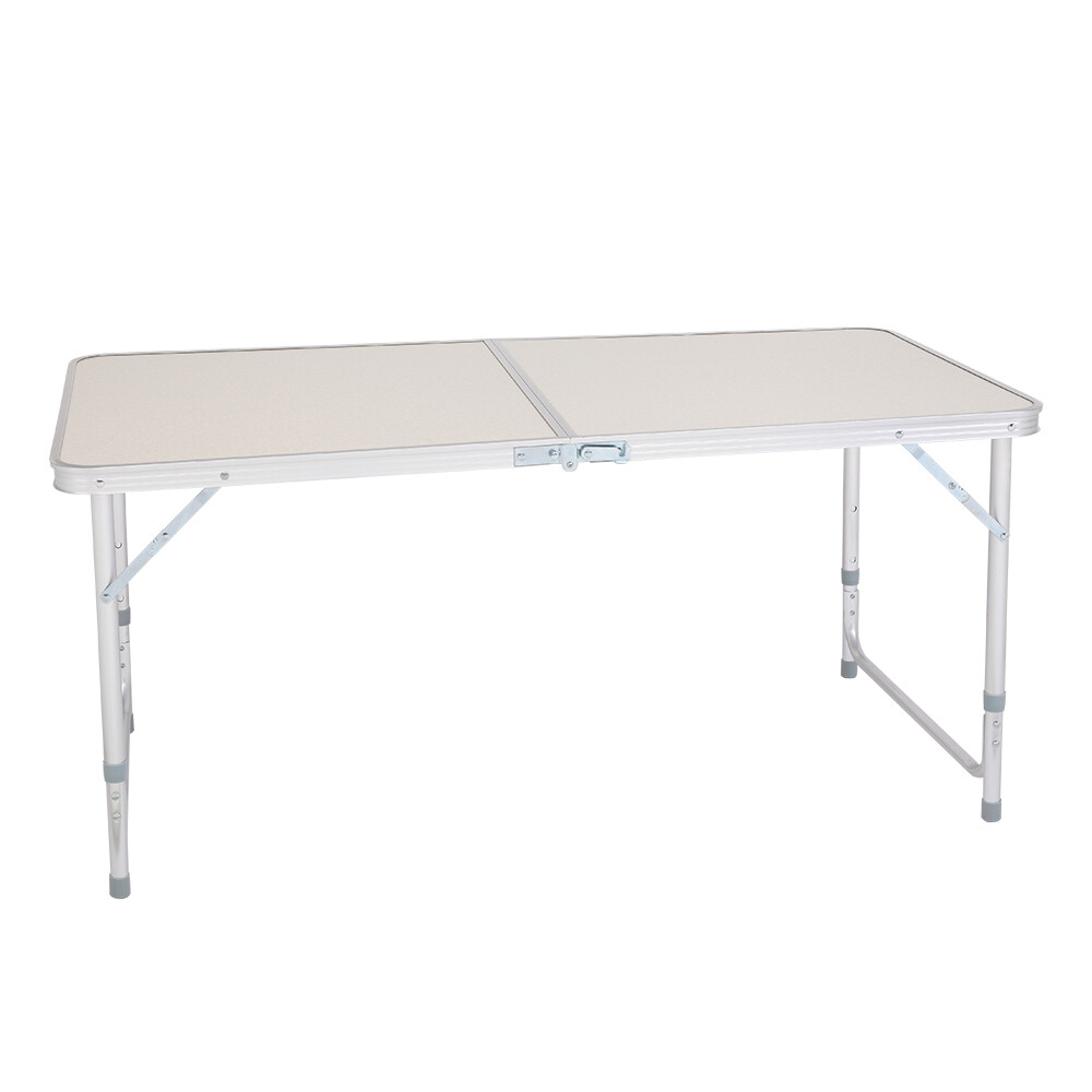 120 X 60 X 70 4Ft Portable Multipurpose Folding Table White USA