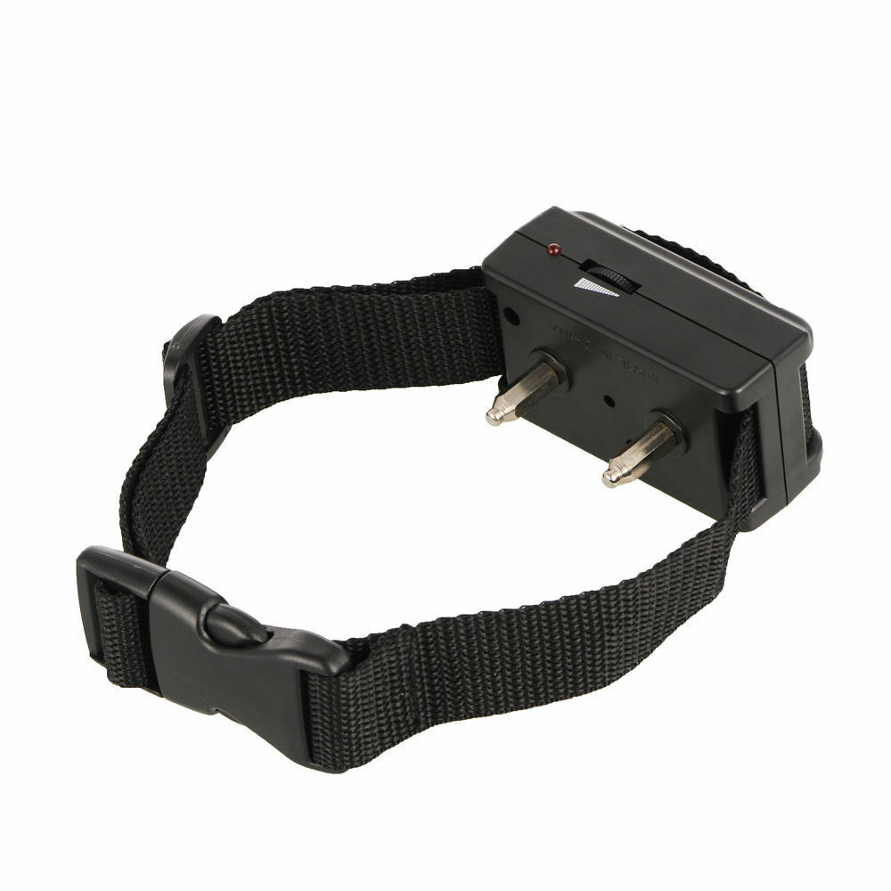 No Bark Dog Shock Training Collar Remote/Battery Control Waterproof Rechargeable
