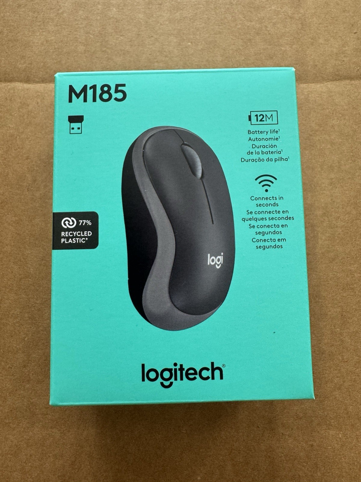 Brand New! Sealed. Logitech M185 Wireless Mouse