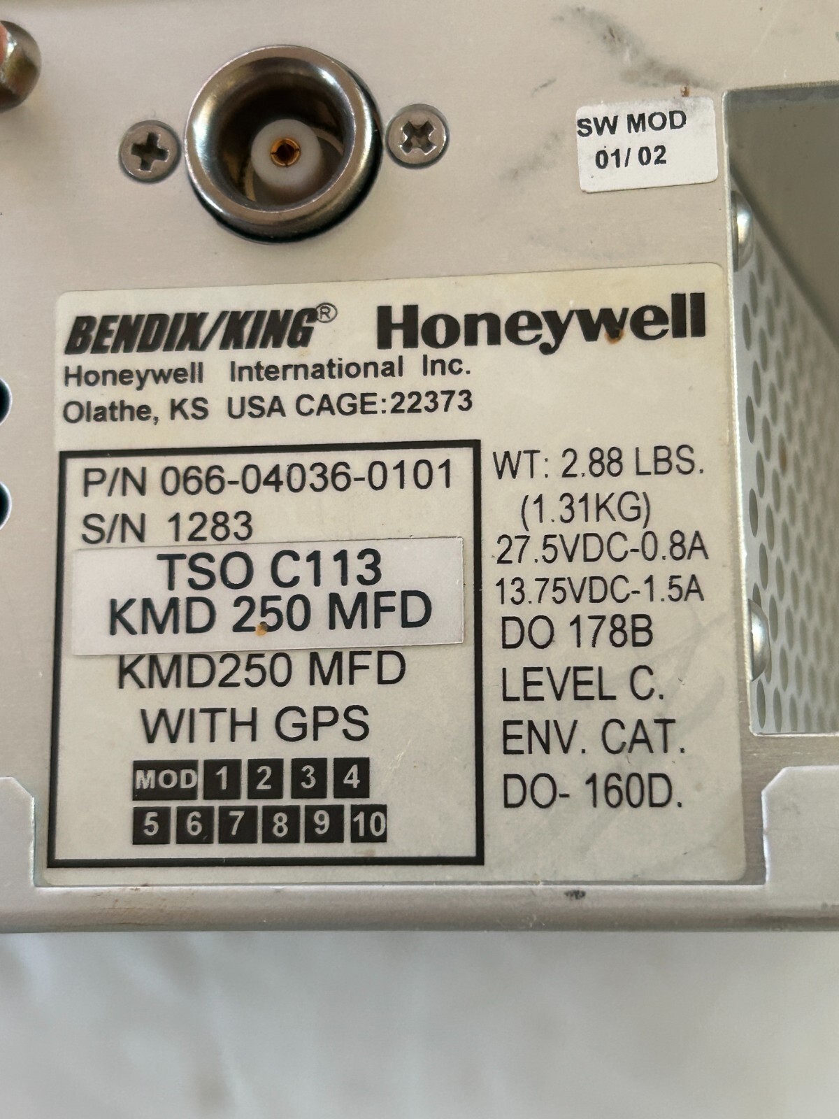 Bendix/King KMD 250 MFD - With GPS