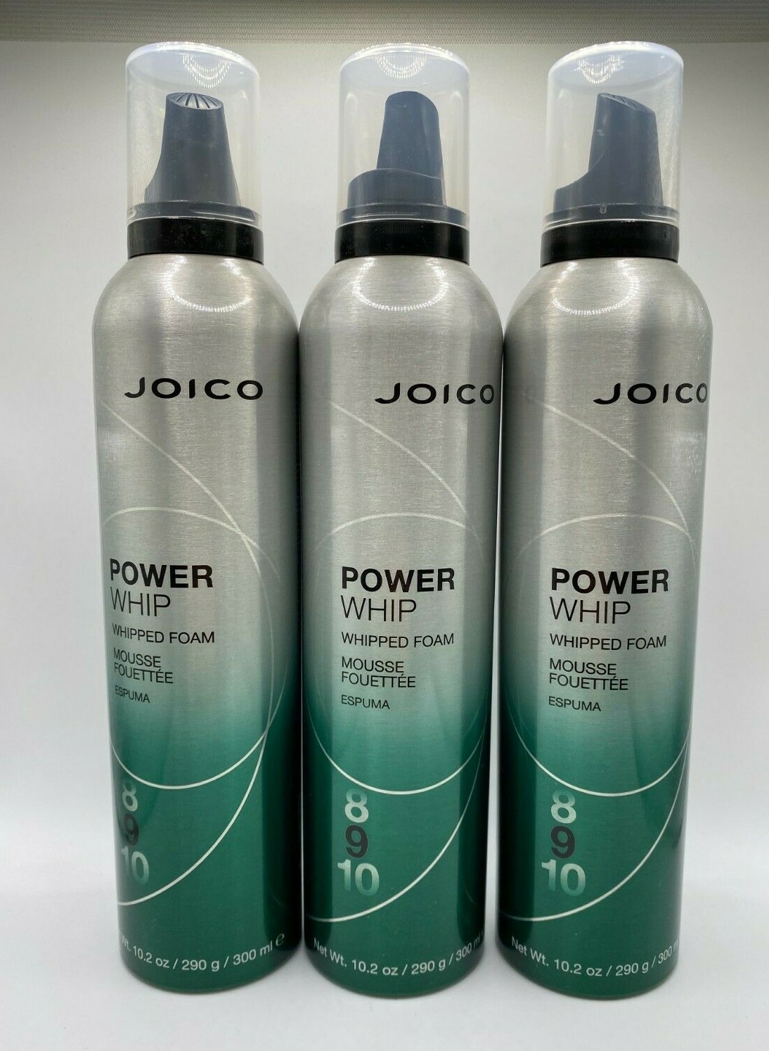 Joico PowerWhip Foam Mousse 10.2oz     3 pack