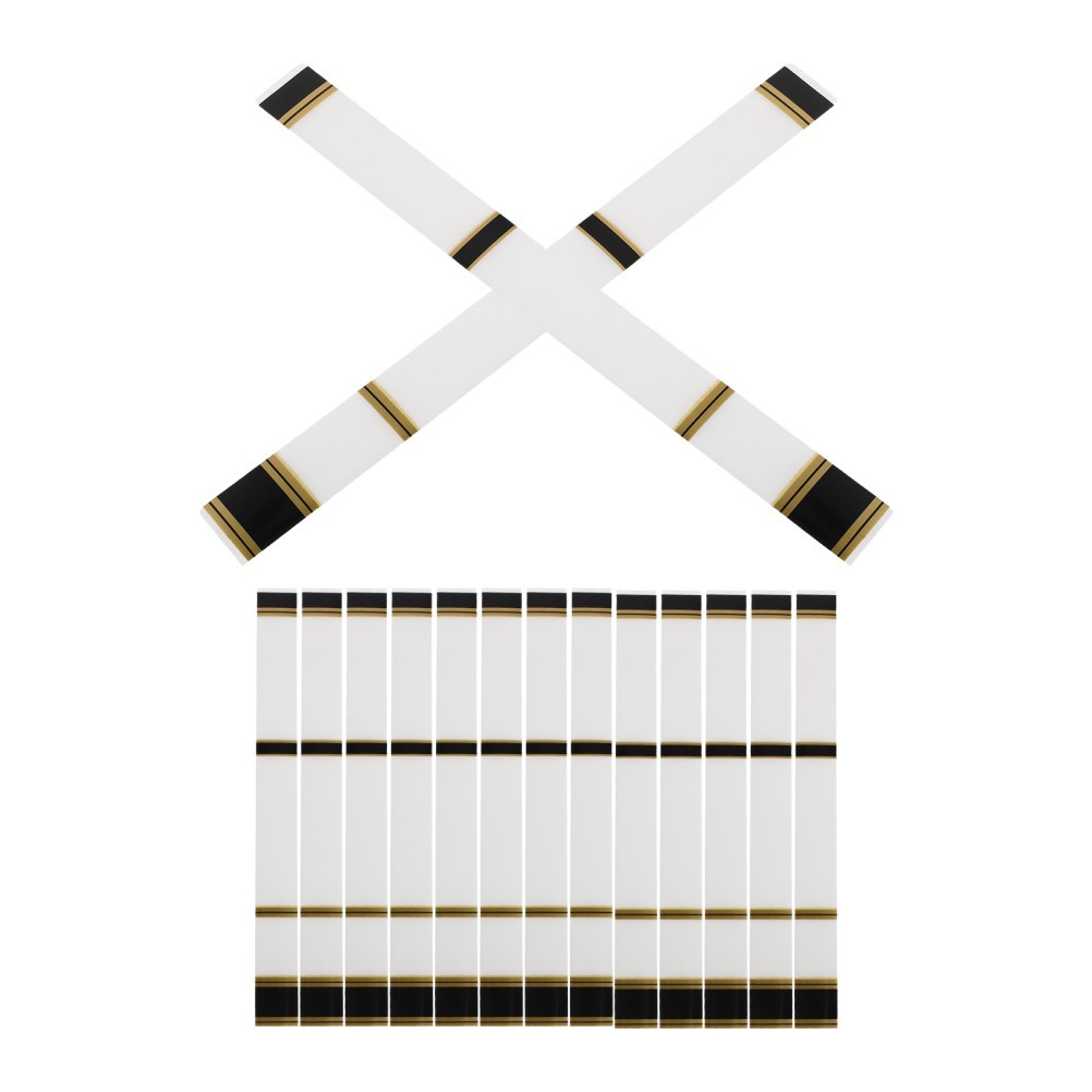 15 Pcs Archery Wrap Stickers Vinyl Arrow Wraps Fletching Outdoor