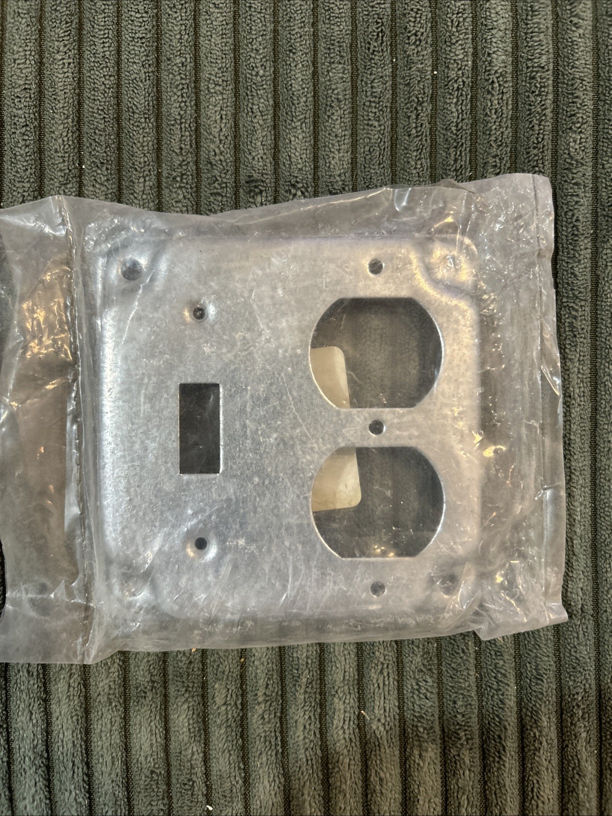 EATON CORPORATION TP506 / TP506 - NEW - Raised Metal Outlet/Switch Cover