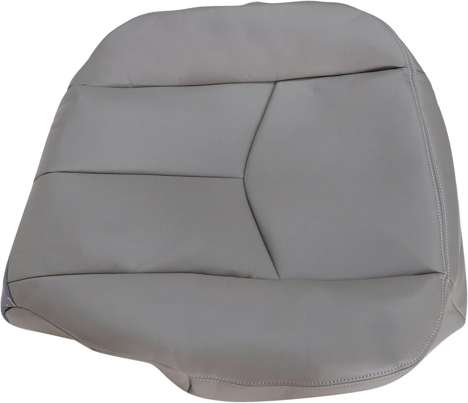 GXARTS Leather Seat Cover #922 Light Gray for Chevy