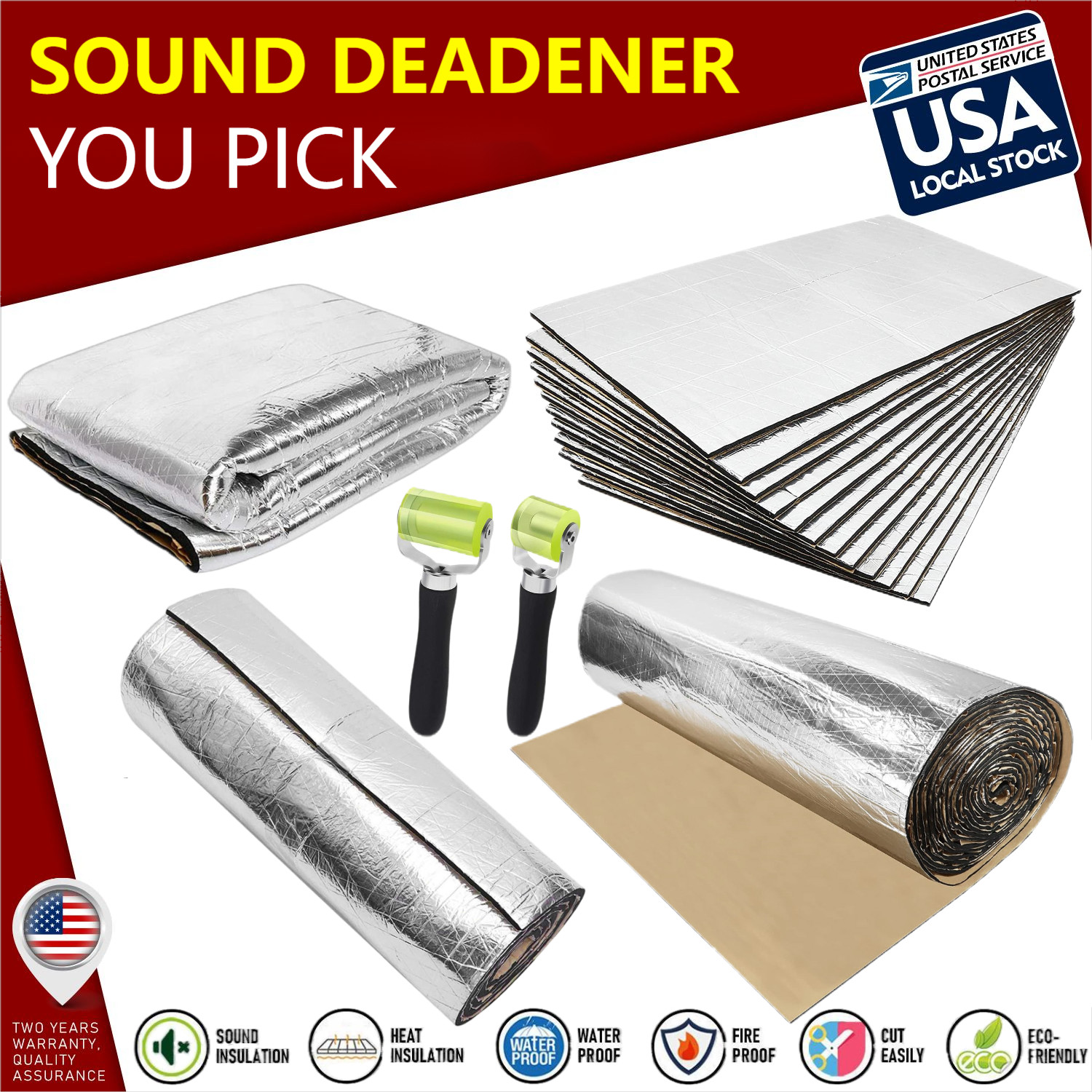Industrial Area Wall Floor Cargo Area Sound Deadening Mat Thickened Stickable