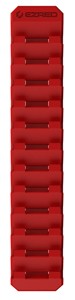 Ez Red FWR12-R E-z Red Magnetic Flexible 12 Slot Wrench Holder - Red (fwr12r)