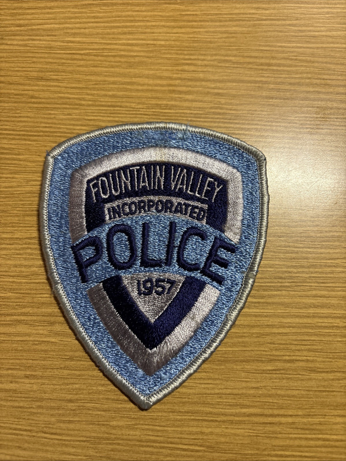 Fountain Valley California Police Patch-Historical Memorabilia