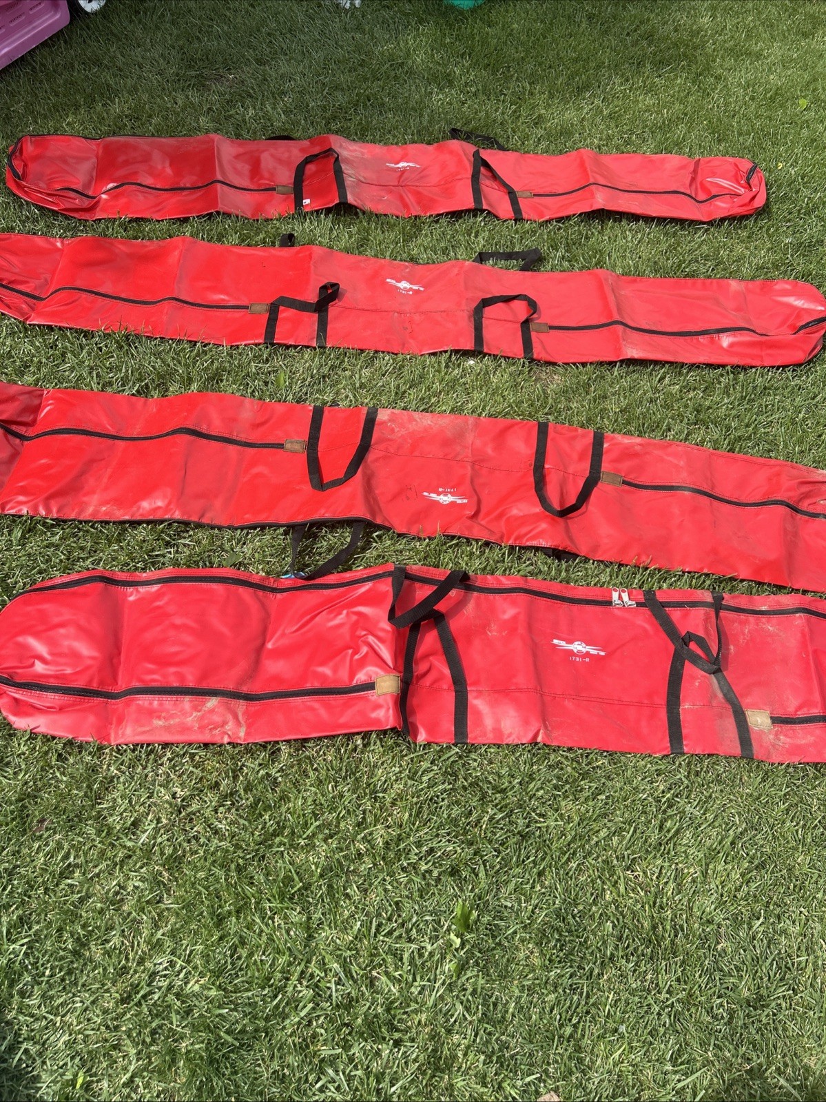 Estex 1781-R Heavy Duty Vinyl Long Tool Bag Lineman