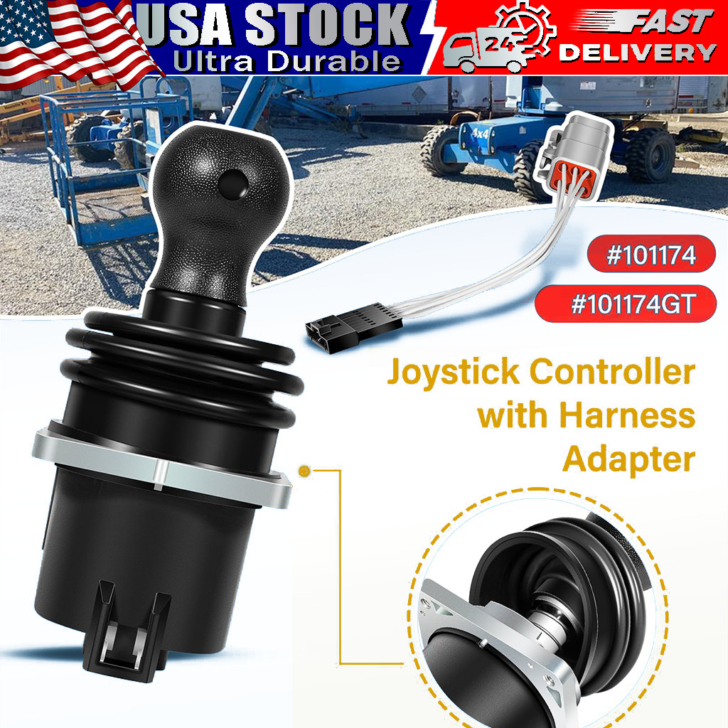 101174 101174GT Dual Axis Joystick Controller w/ Harness Adapter For Genie S Z