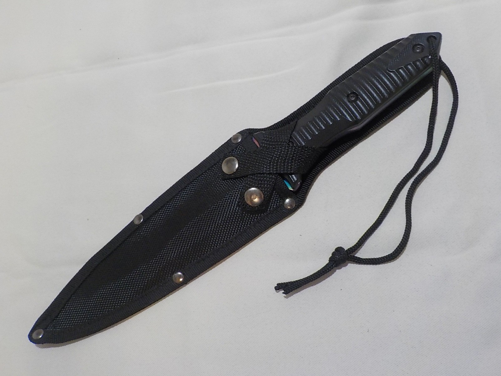 Snake Eye "Rainbow" Foxed Blade Dagger