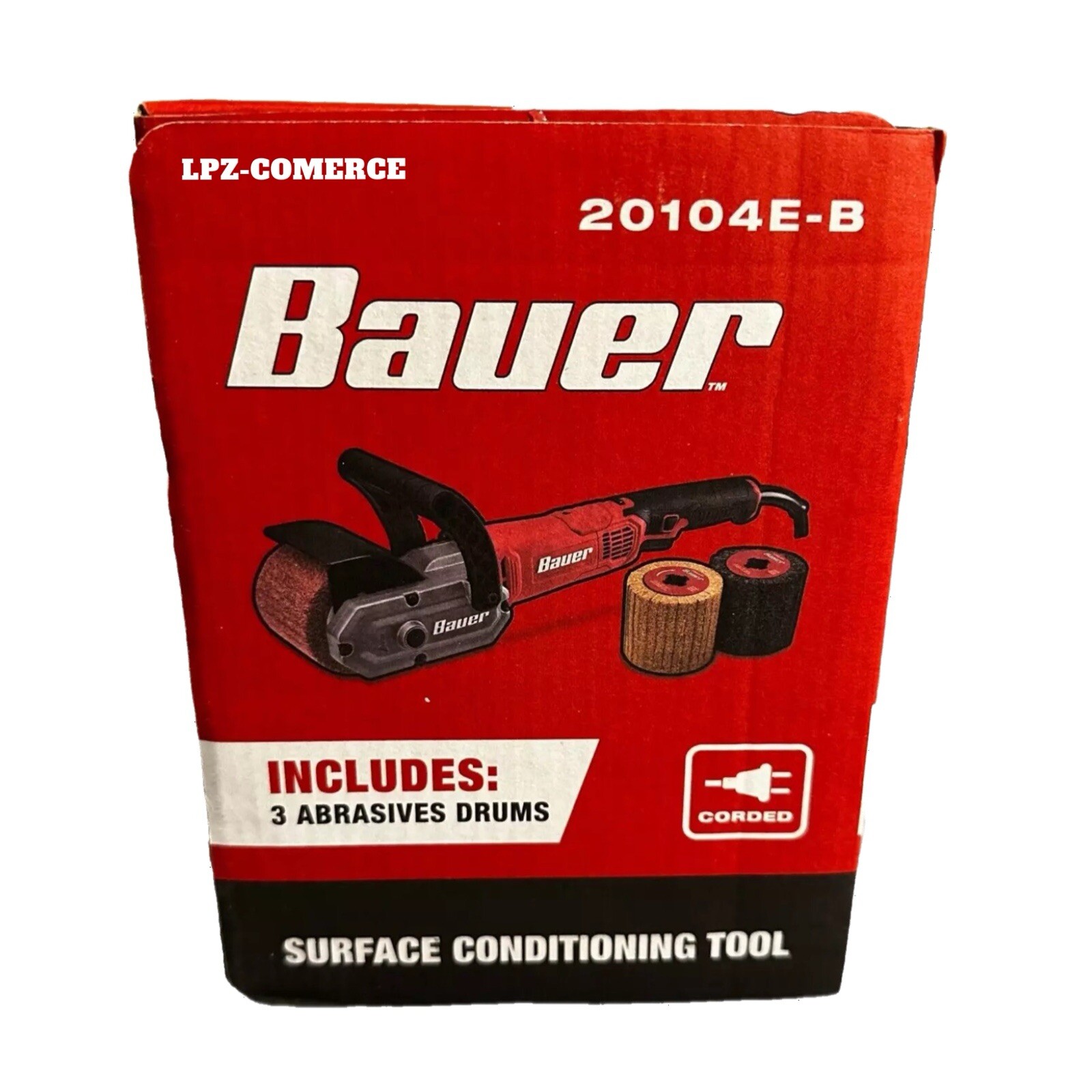 Bauer Surface Conditioning Tool 3700 RPM 9 AMP Motor