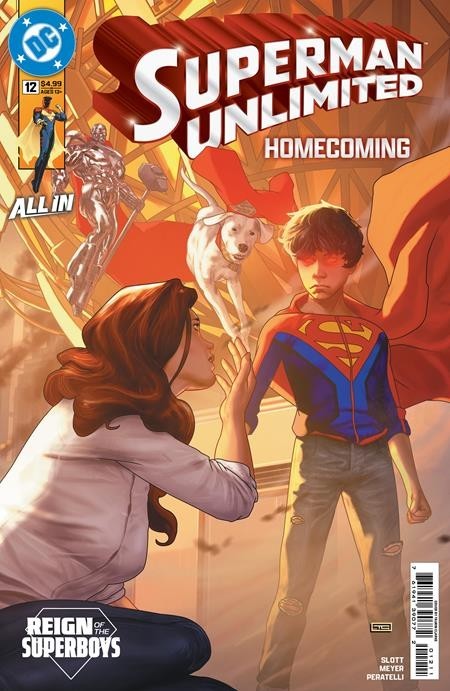 Superman Unlimited #12 CVR A Taurin Clarke Reign Of Superboys 4/15/26