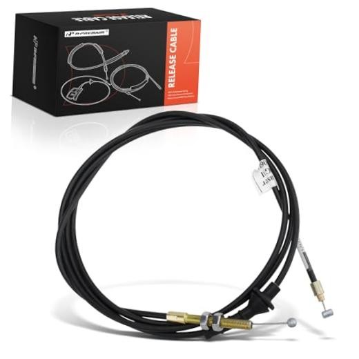Front Hood Latch Release Cable Without Handle Compatible with Volvo VHD 2004