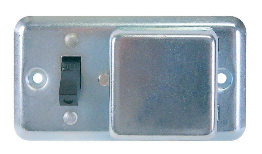 Bussmann BP/SSU Grey 15A 125V ac Box Cover Unit 2-1/4 L x 2-13/32 W in.