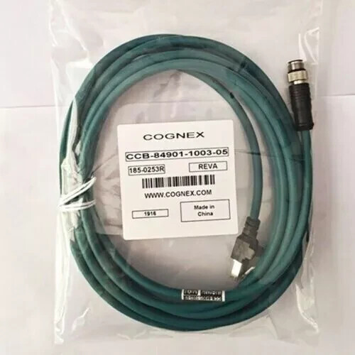 CCB-84901-1003-05 Cognex Ethernet Cable 5 Meters Excellent Quality 1PCS NIB JM