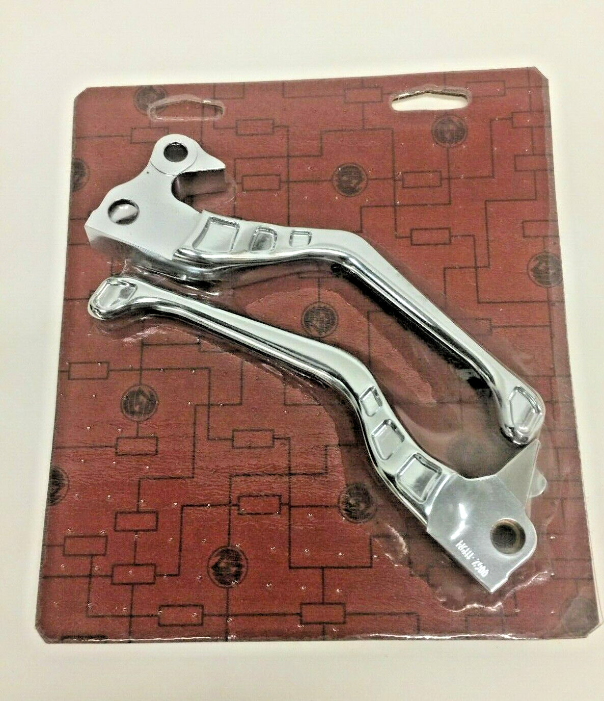 ROLAND SANDS 2004-2012 SPORTSTER AVENGER INLAY CHROME HAND LEVER SET HARLEY