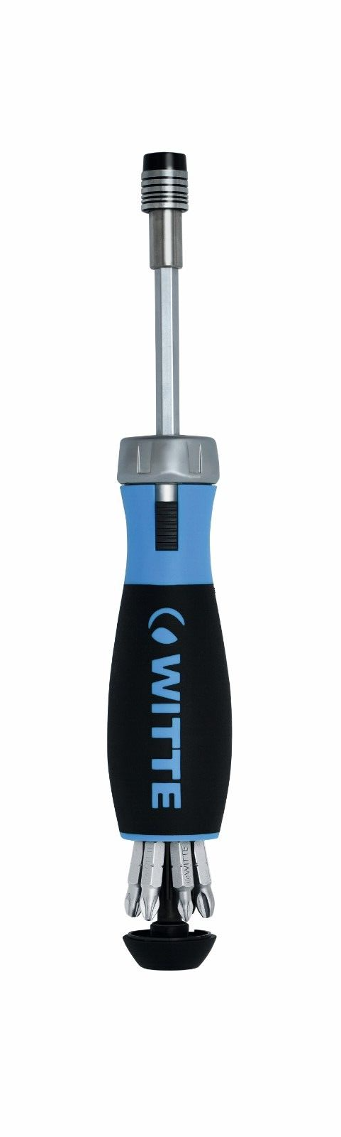 WITTE PRO BITDRIVE RATCHET Multi bit Ratcheting Screwdriver - 6 Bits