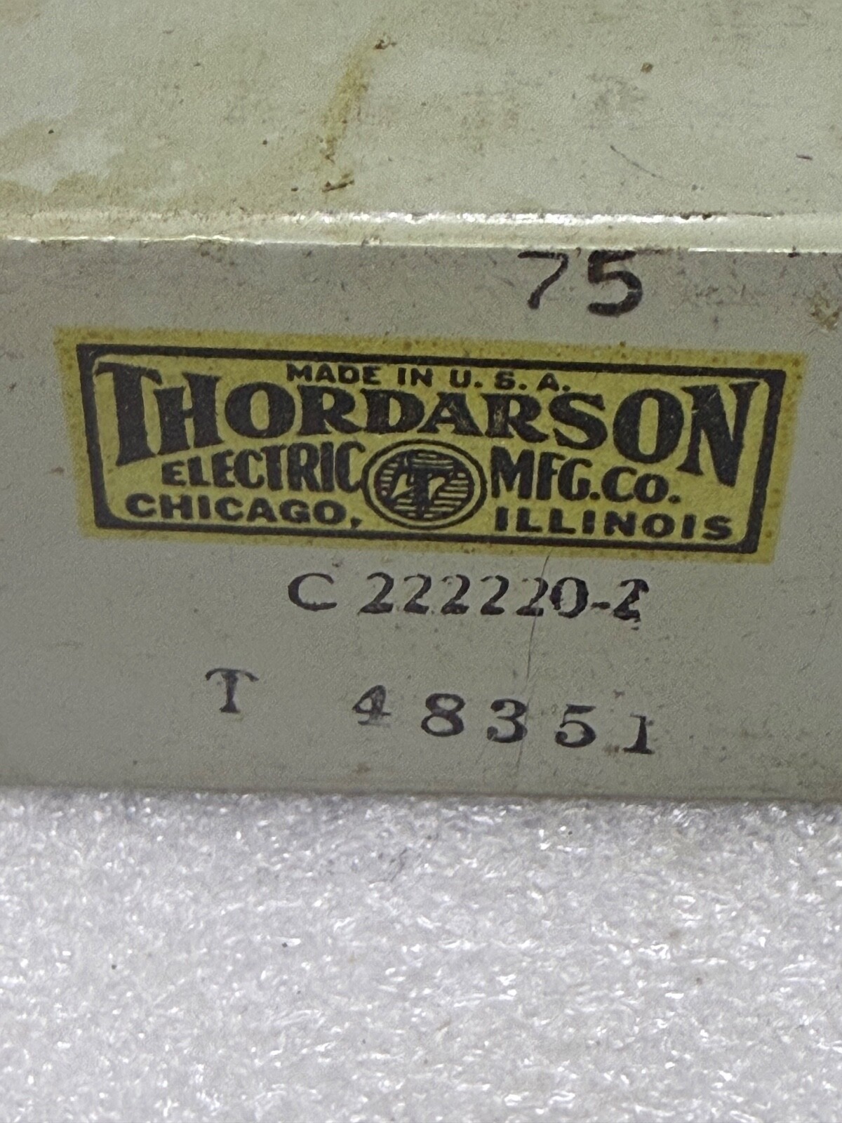 THORDARSON T-48351 Output Transformer