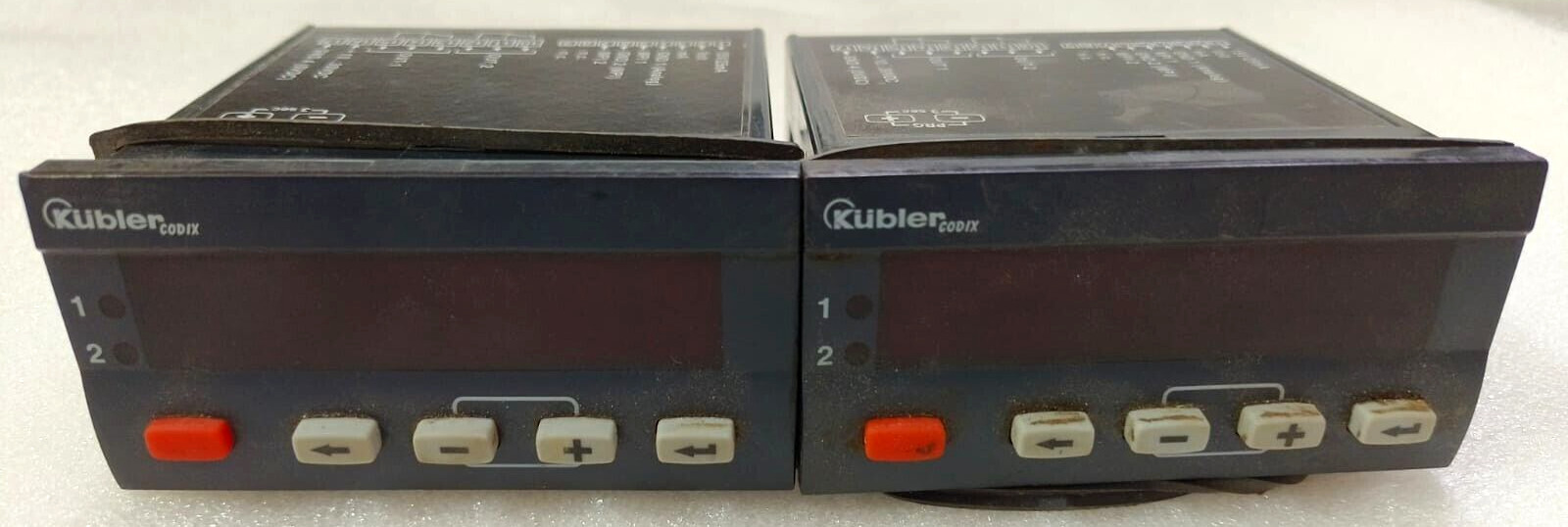 TEMPERATURE CONTROLLER KUBLER CODIX TYPE: 6.565.010.300 LOT OF 2PCS