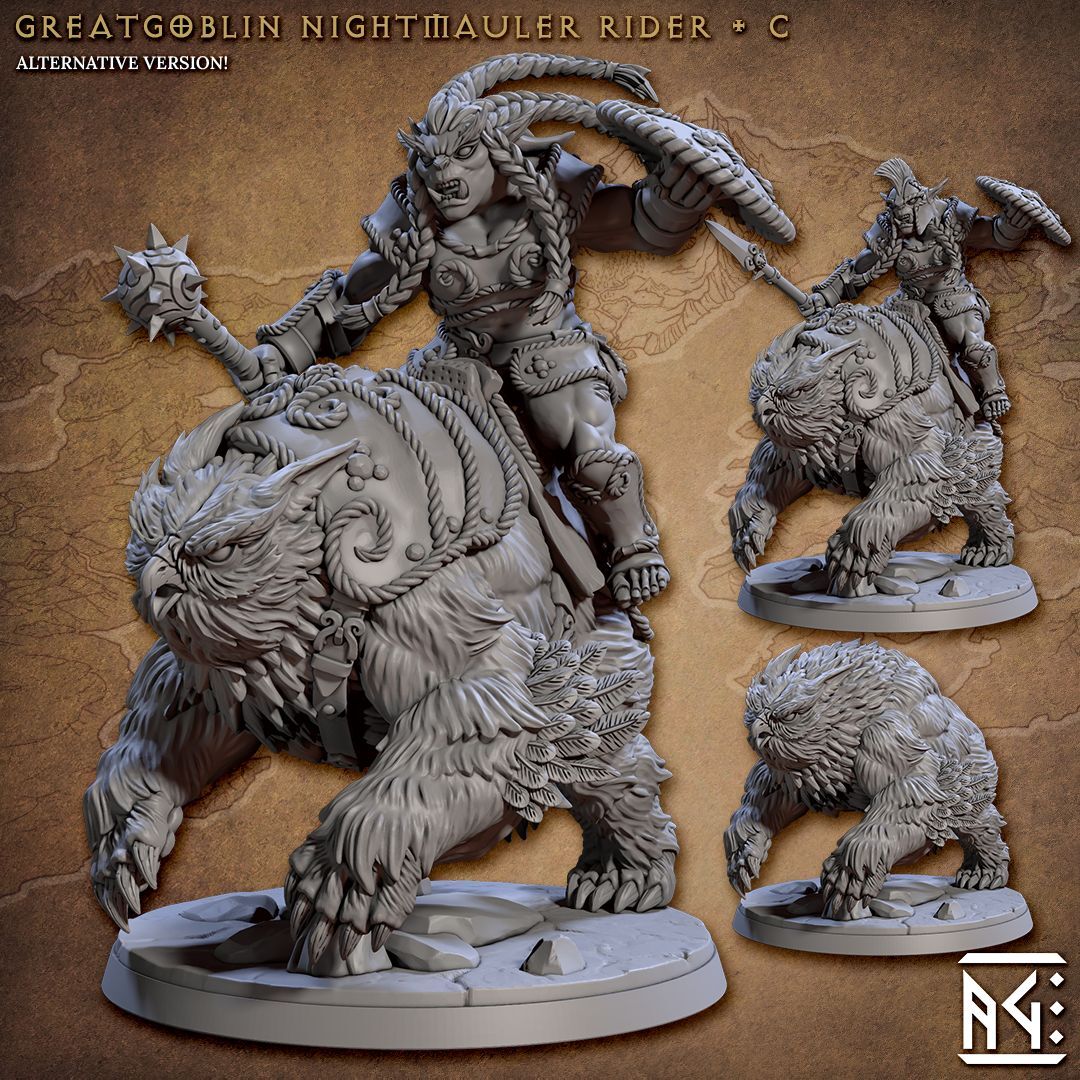 Hobgoblin Owlbear Rider C - Artisan Guild - Dungeons and Dragons