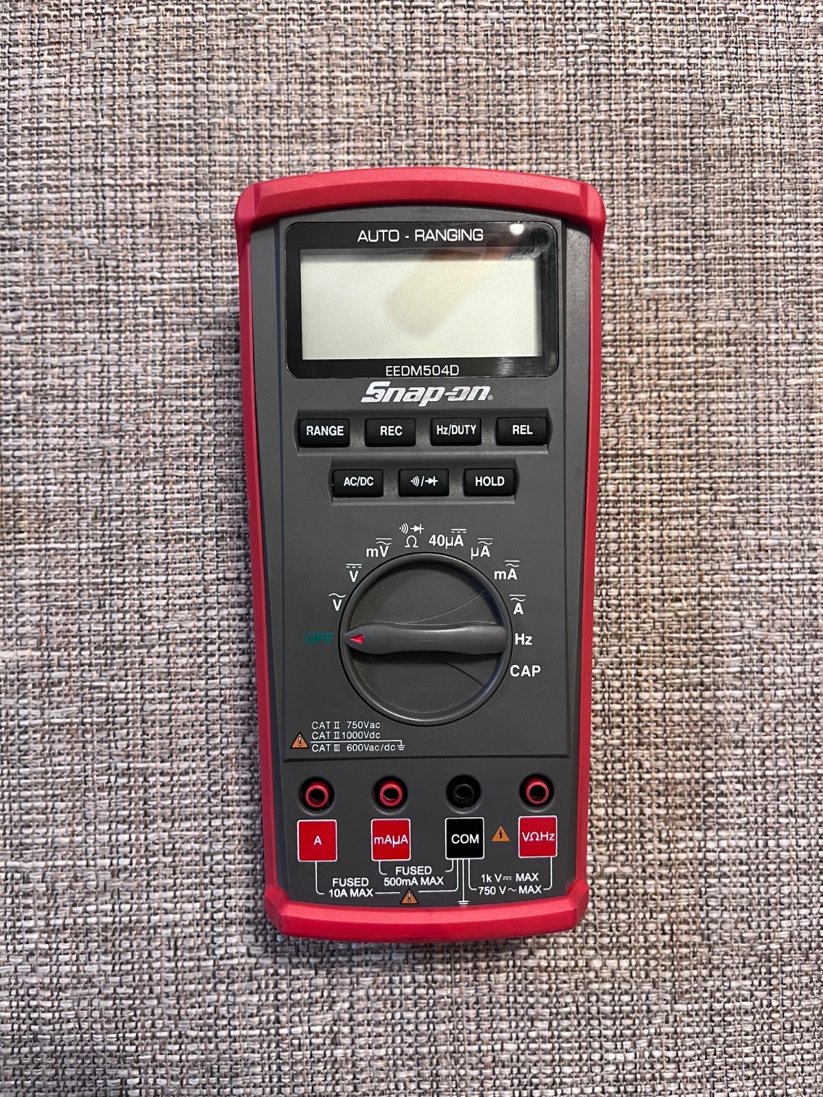 Snap-on EEDM504D Auto Ranging Digital Multimeter